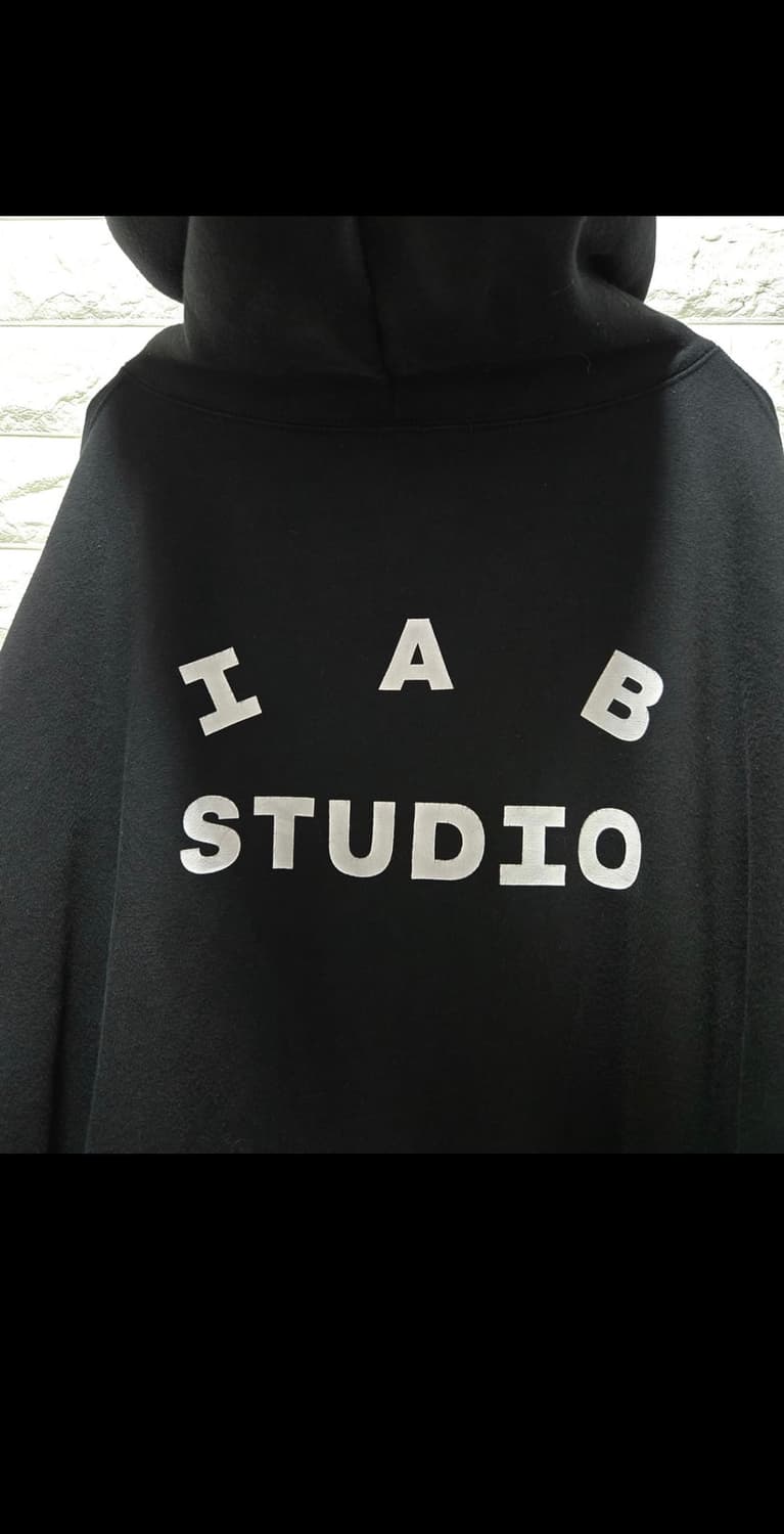 Iab studio 후드 블랙 [XL] 상품이미지4