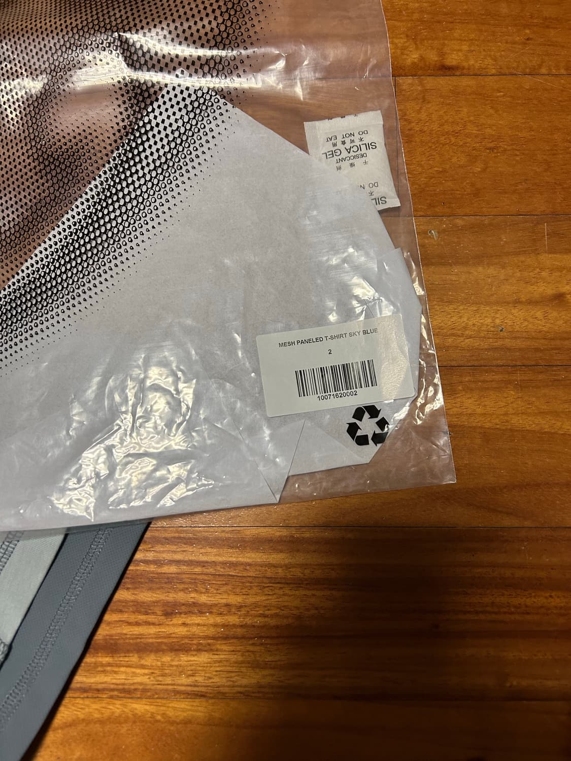 산산기어 메쉬티셔츠 2사이즈 풀구성 상품이미지3