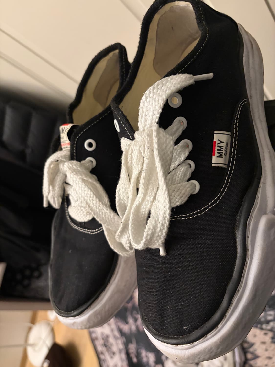 메종 미하라 야스히로 베이커 OG 솔 캔버스 로우 상품이미지2