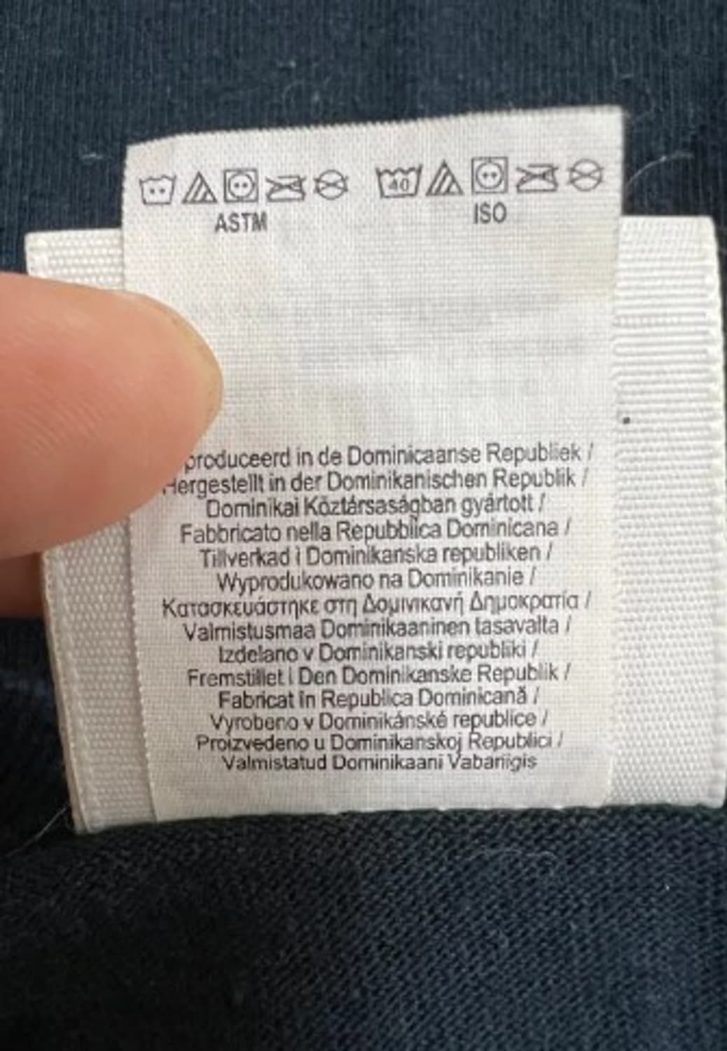 벤데이비스 남성 네이비 라운드반팔티셔츠 L 상품이미지5