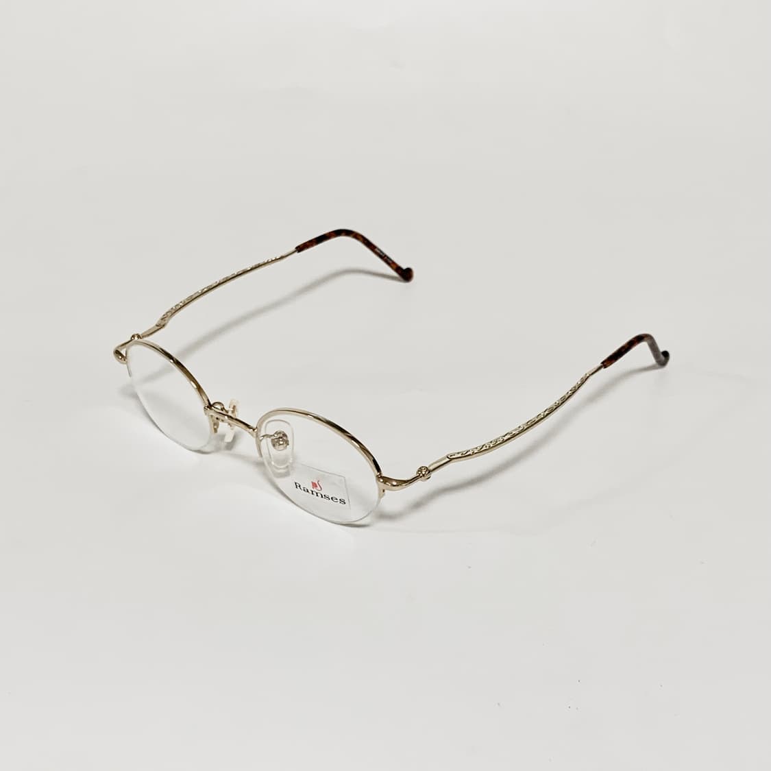989 데드스탁 빈티지 메탈 안경테 라운드 골드 스몰사이즈 픽키 상품이미지2