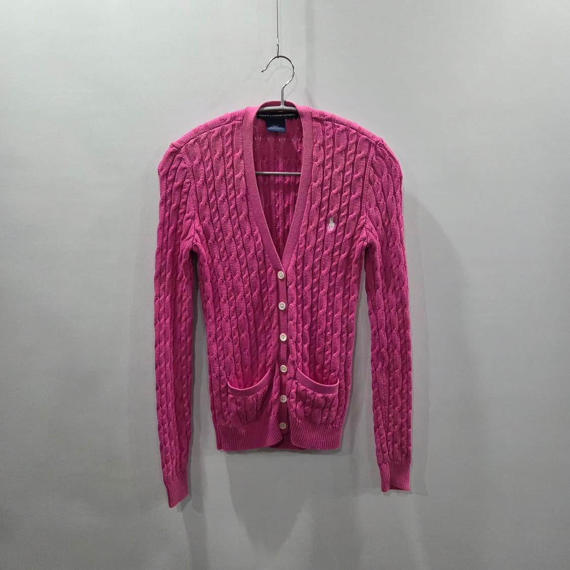 폴로랄프로렌 스포츠 우먼 케이블 니트 가디건 S 상품이미지1