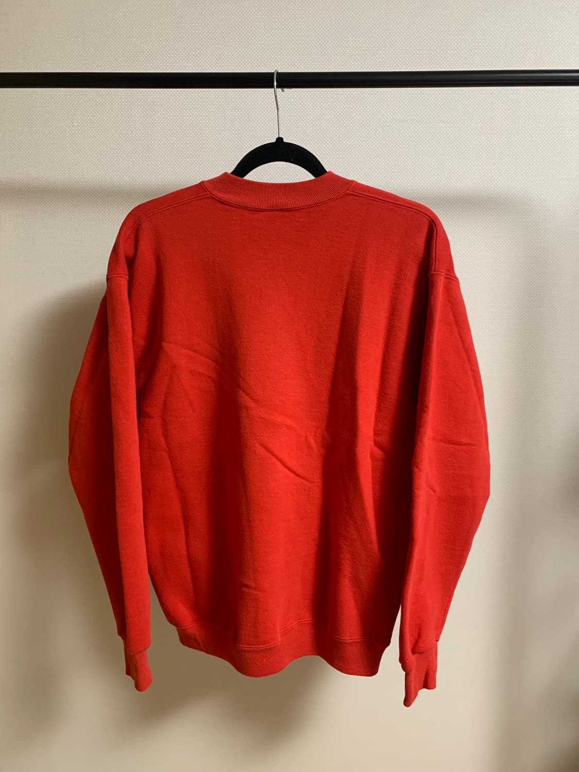 빈티지 80s USA 러셀 레드 스웻셔츠 상품이미지2