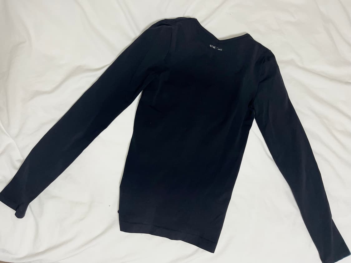 Helmet Lang V넥 슬릿 탑 상품이미지3