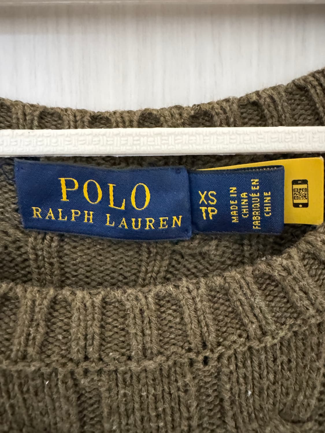 폴로 여성용 꽈배기 니트 상품이미지3