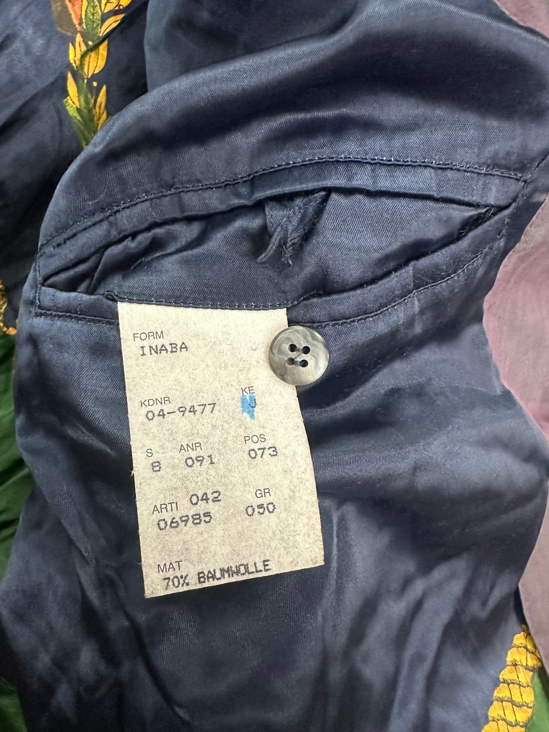 80s HUGO BOSS 봄버 자켓 XL 상품이미지10