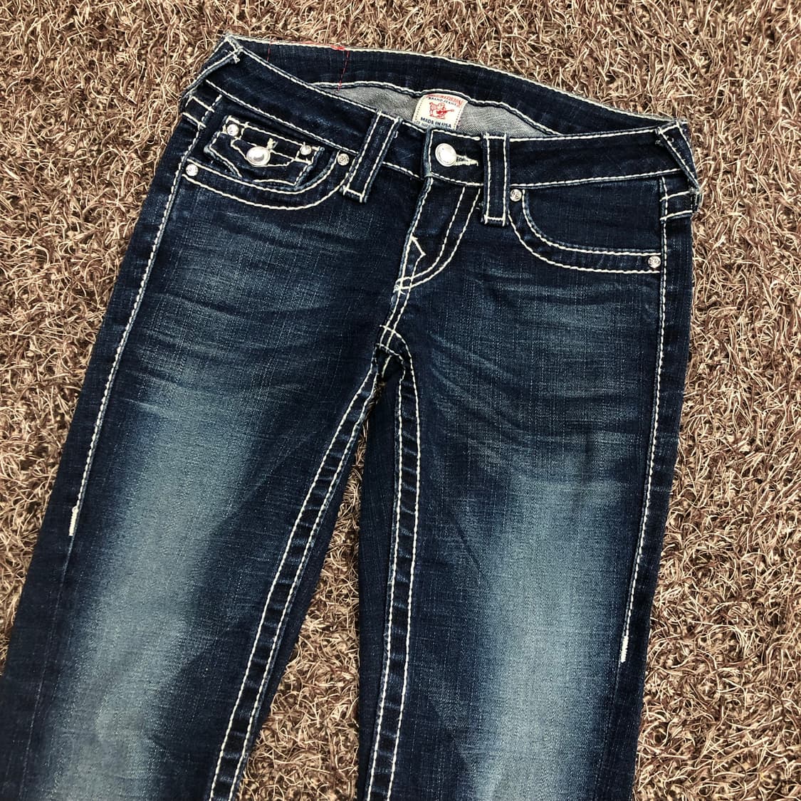 트루릴리전 Disco Joey Big T 부츠컷 플레어 데님 팬츠 상품이미지3