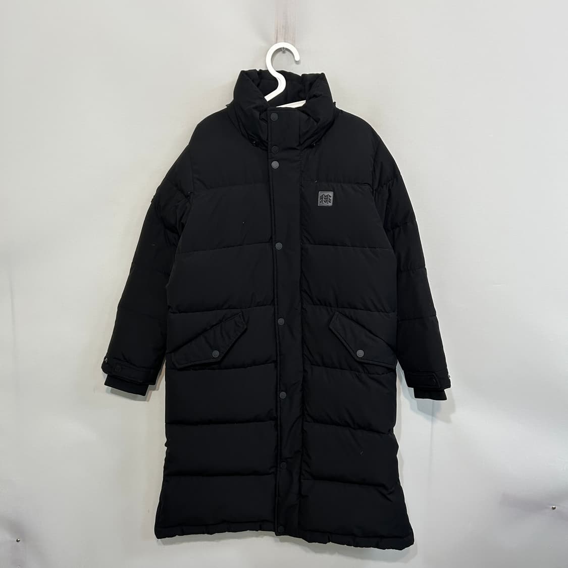 코오롱 여성 구스다운 롱패딩 90 블랙 상품이미지1