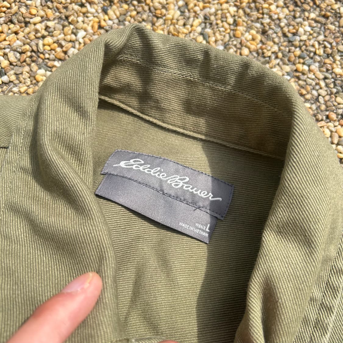 에디바우어 프렌치 셔츠 자켓 상품이미지4