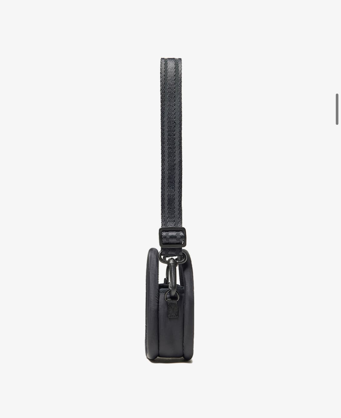 <새상품🖤> 헌터(HUNTER) 프레임드 푸퍼 마이크로 호보백 블랙 상품이미지4