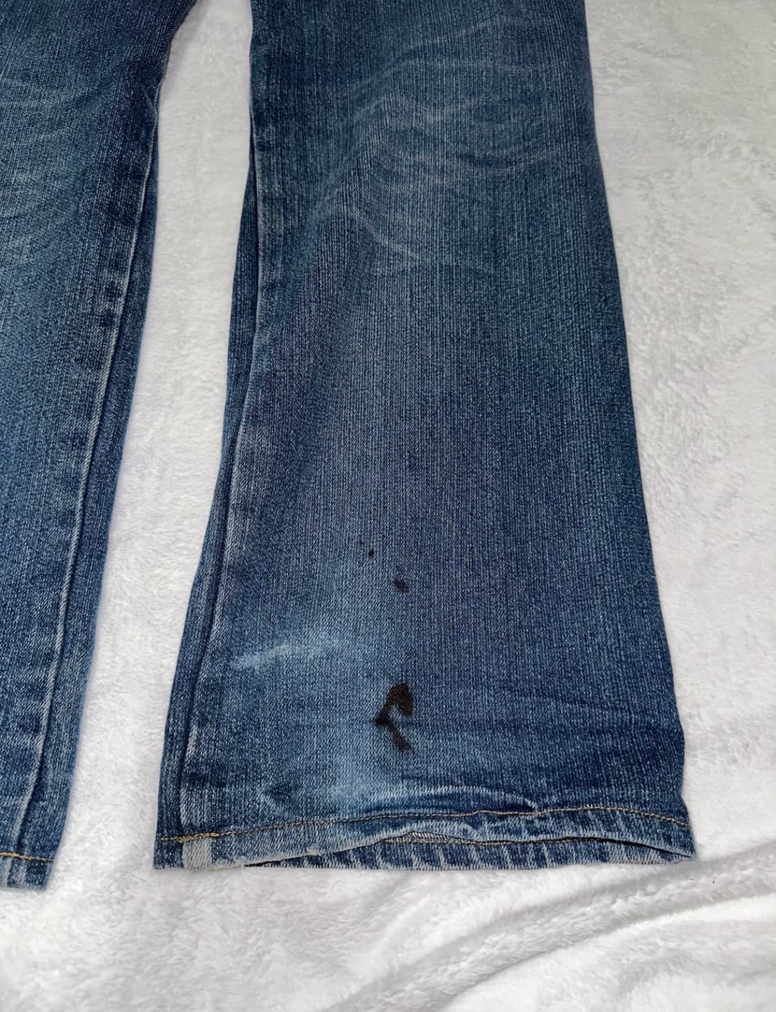 오리엔탈 잉어 자수 데님 상품이미지7