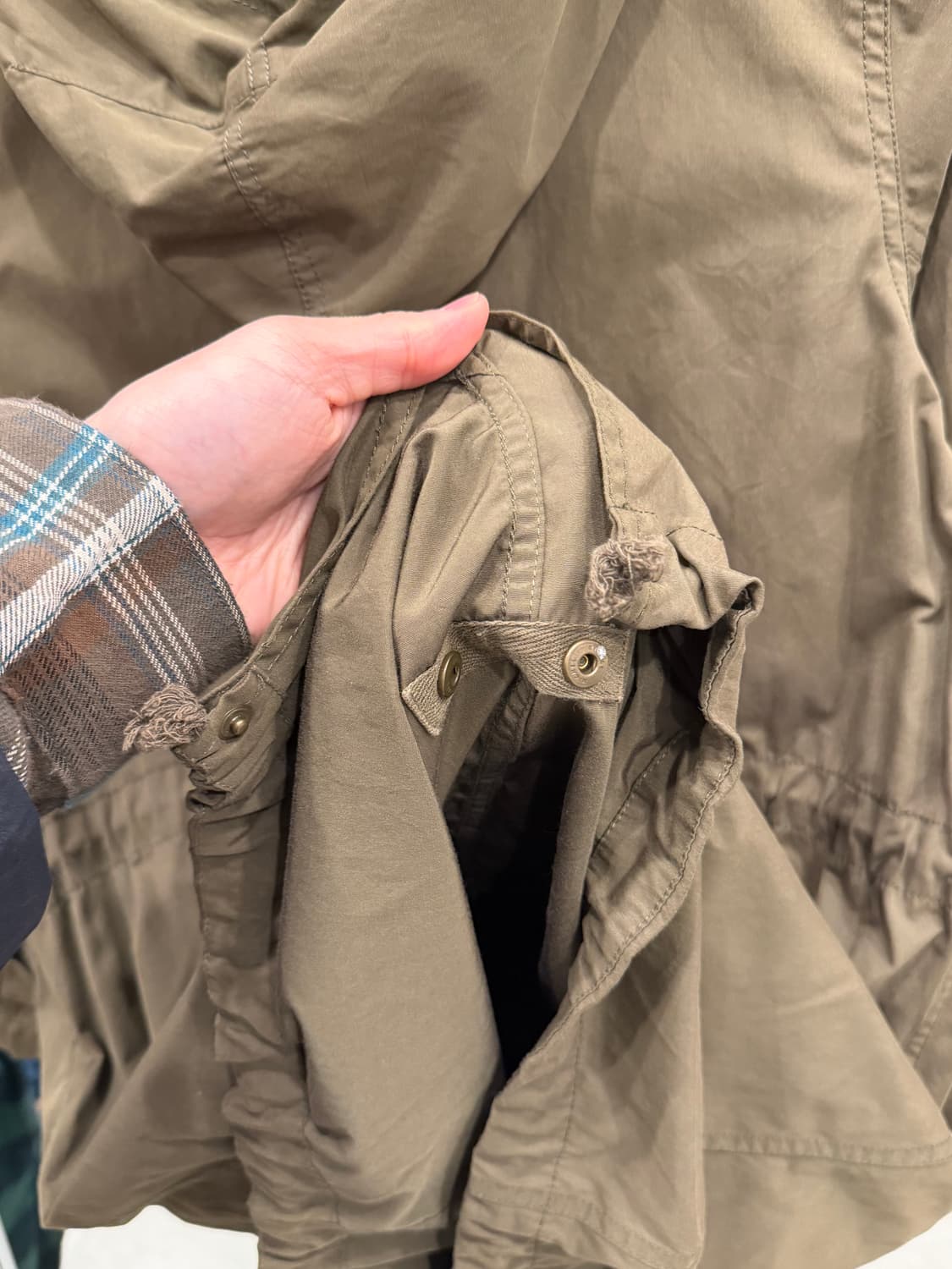 Journal Standard 저널 스탠다드 빈티지 야상 후드 코트 상품이미지7