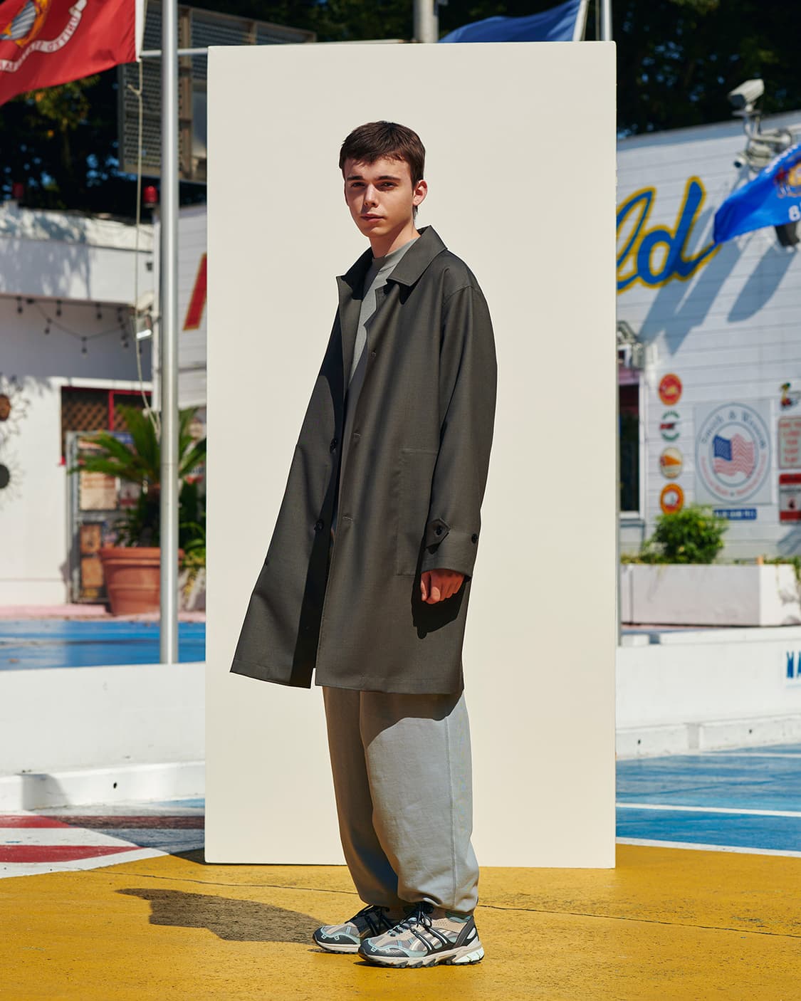 marka 마카 울 모헤어 코트 상품이미지3