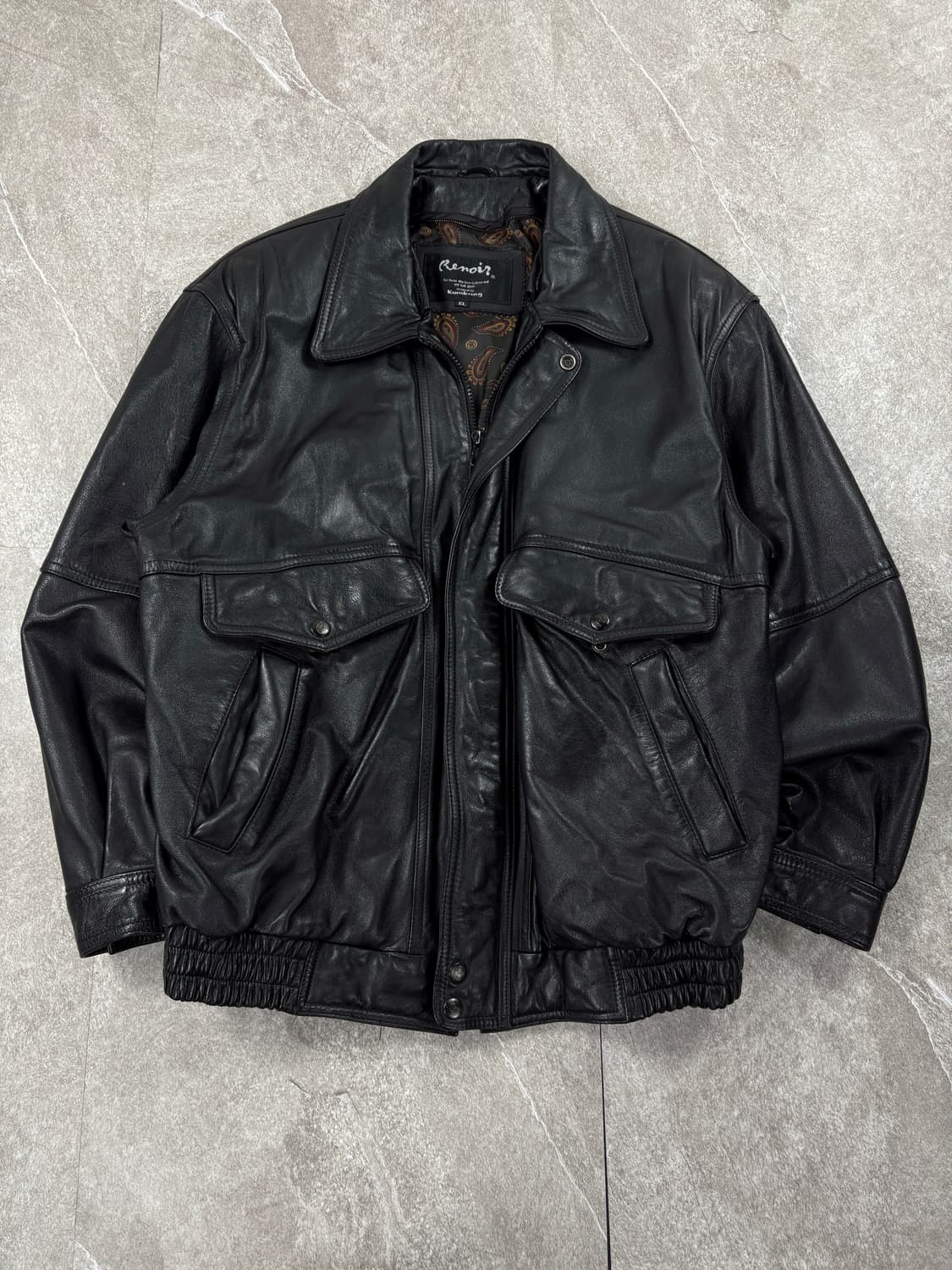 Vintage Leather Jacket    상품이미지1