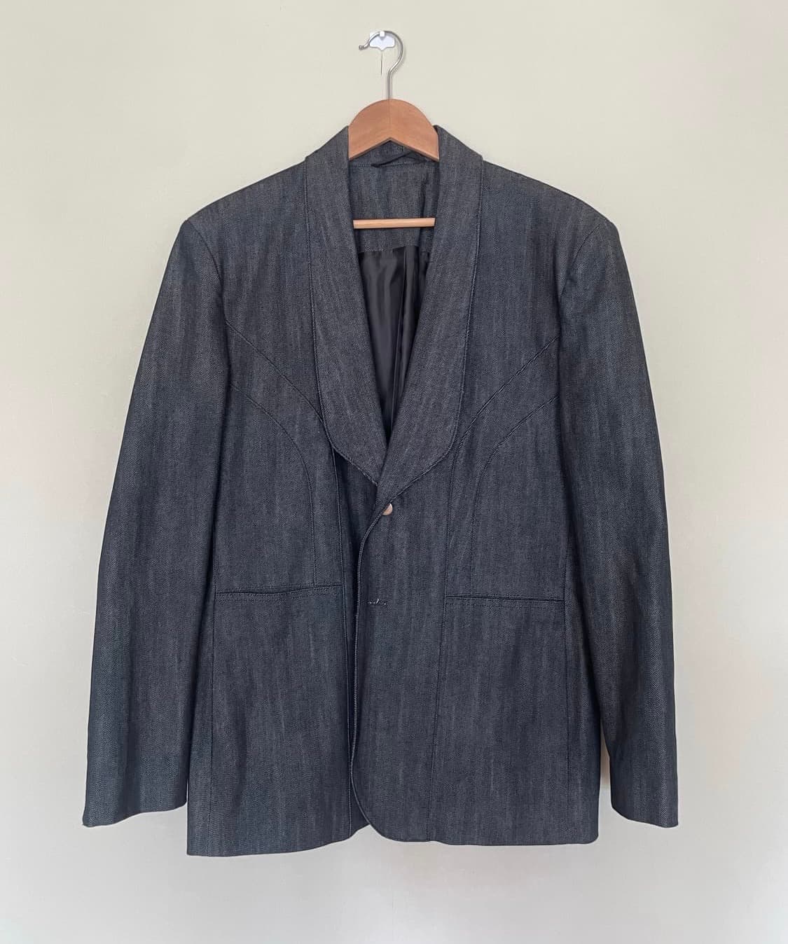 헬릭스클로딩 1.2 데님 셋업 상의M 팬츠L 상품이미지2