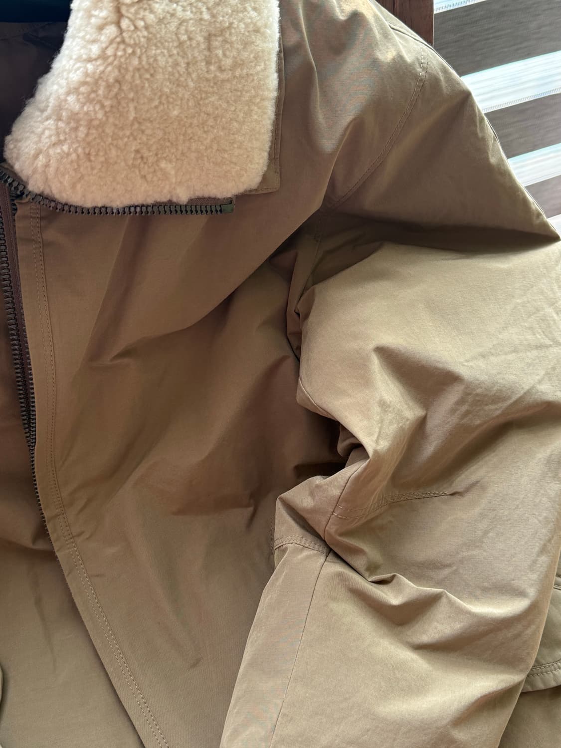 새상품) 에피그램 메리노 시그니처 숏다운 점퍼 상품이미지2