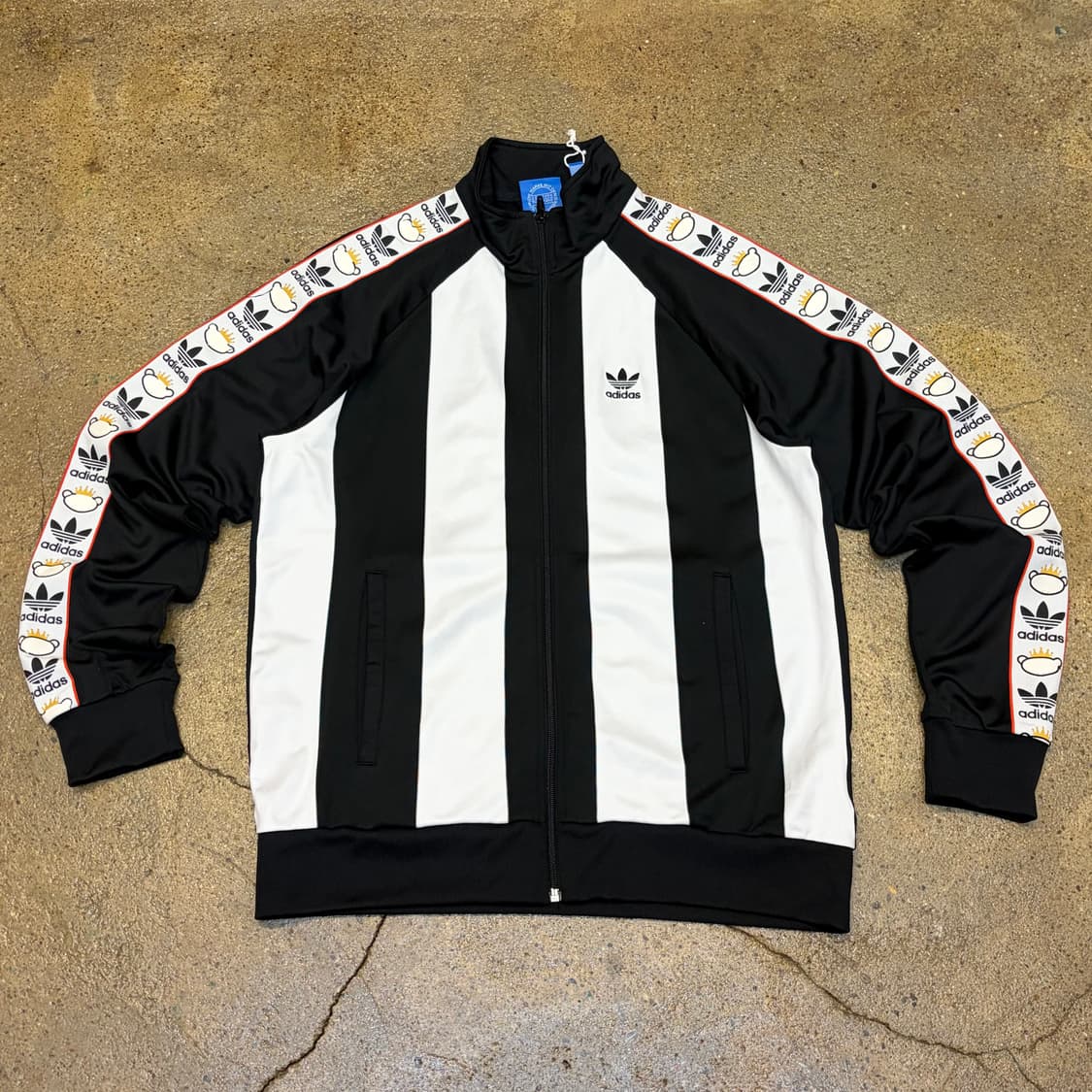  미국 빈티지 아디다스 x 니고 져지 져지집업 집업져지 츄리닝 트레이닝탑 상품이미지1