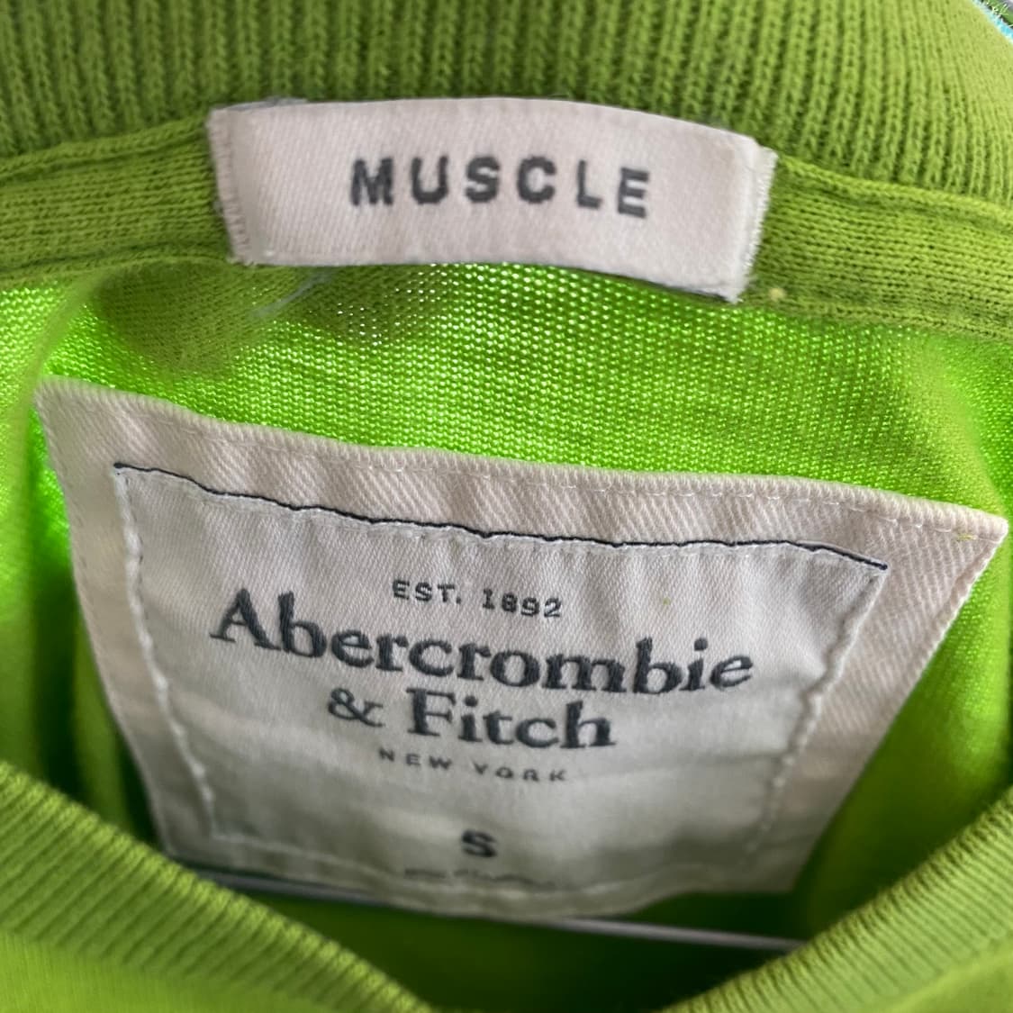 아베크롬비 빅로고 머슬 핏 티셔츠 상품이미지6