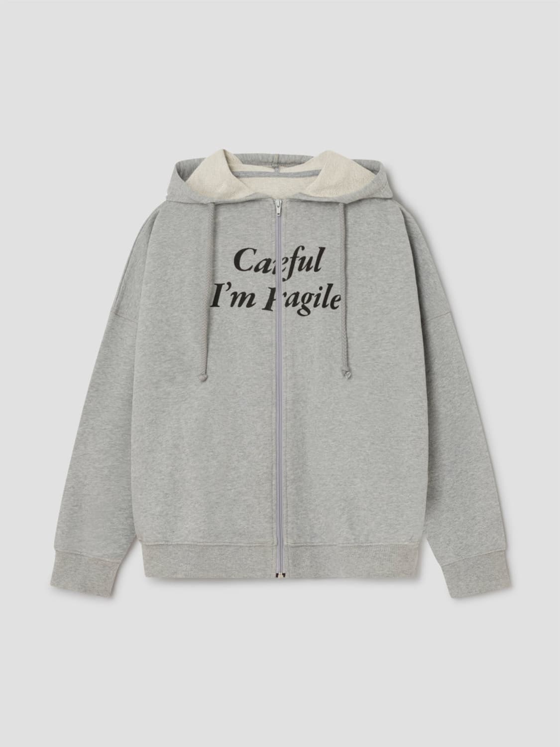 [S,M]기마구아스 Careful 후드집업/그레이 상품이미지9