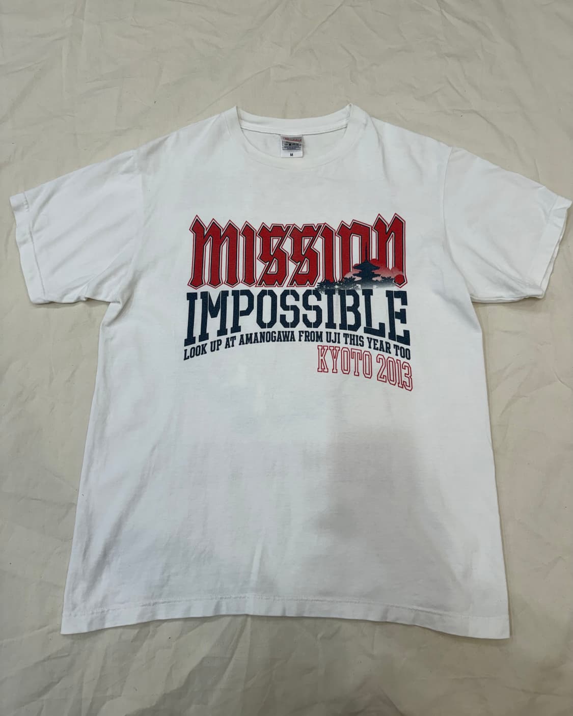 Mission Impossible 2013 밴드 투어 반팔 티셔츠 상품이미지1