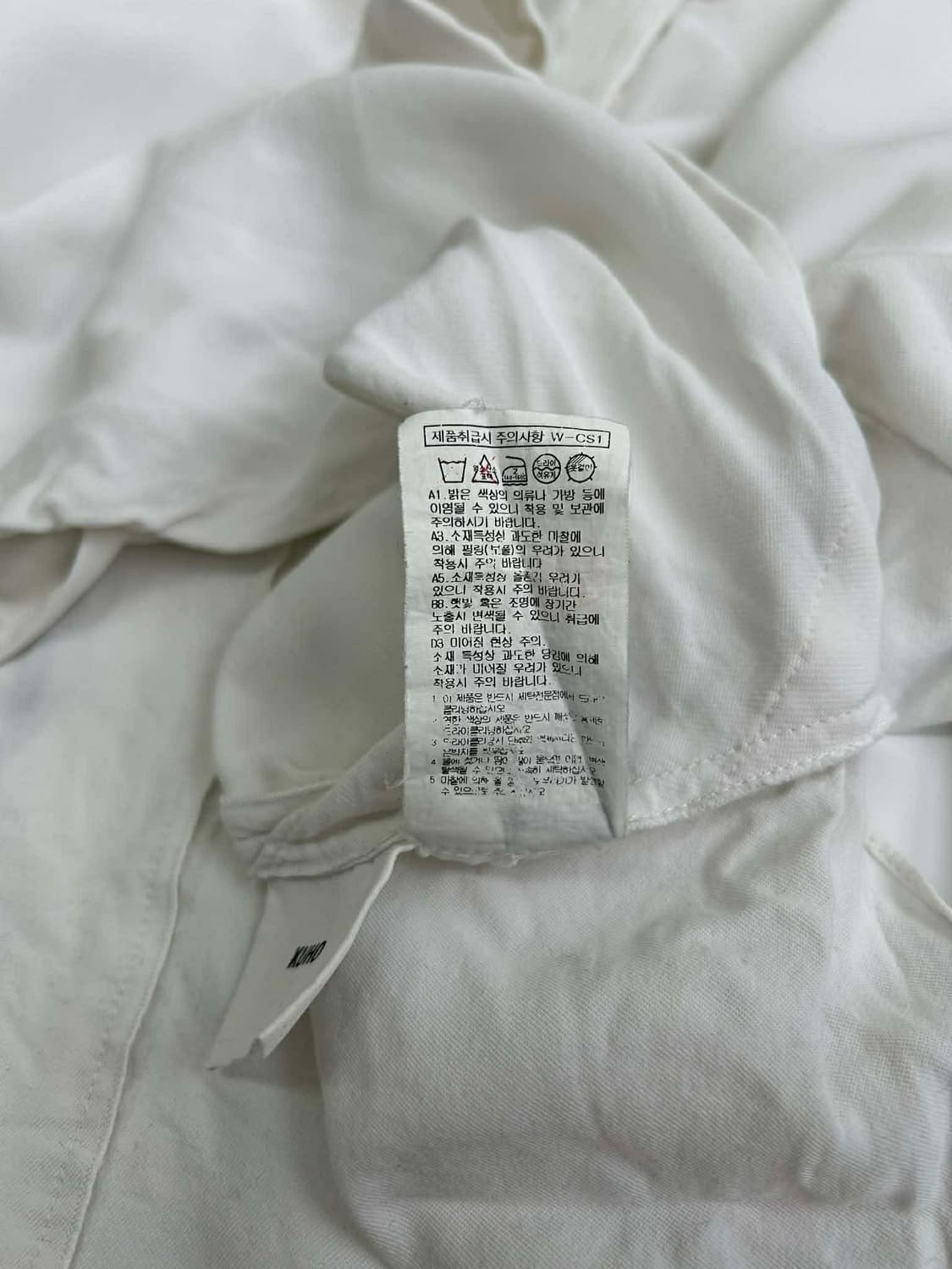 [0] 구호 22년 신형 랩 디자인 블라우스 셔츠 상품이미지5