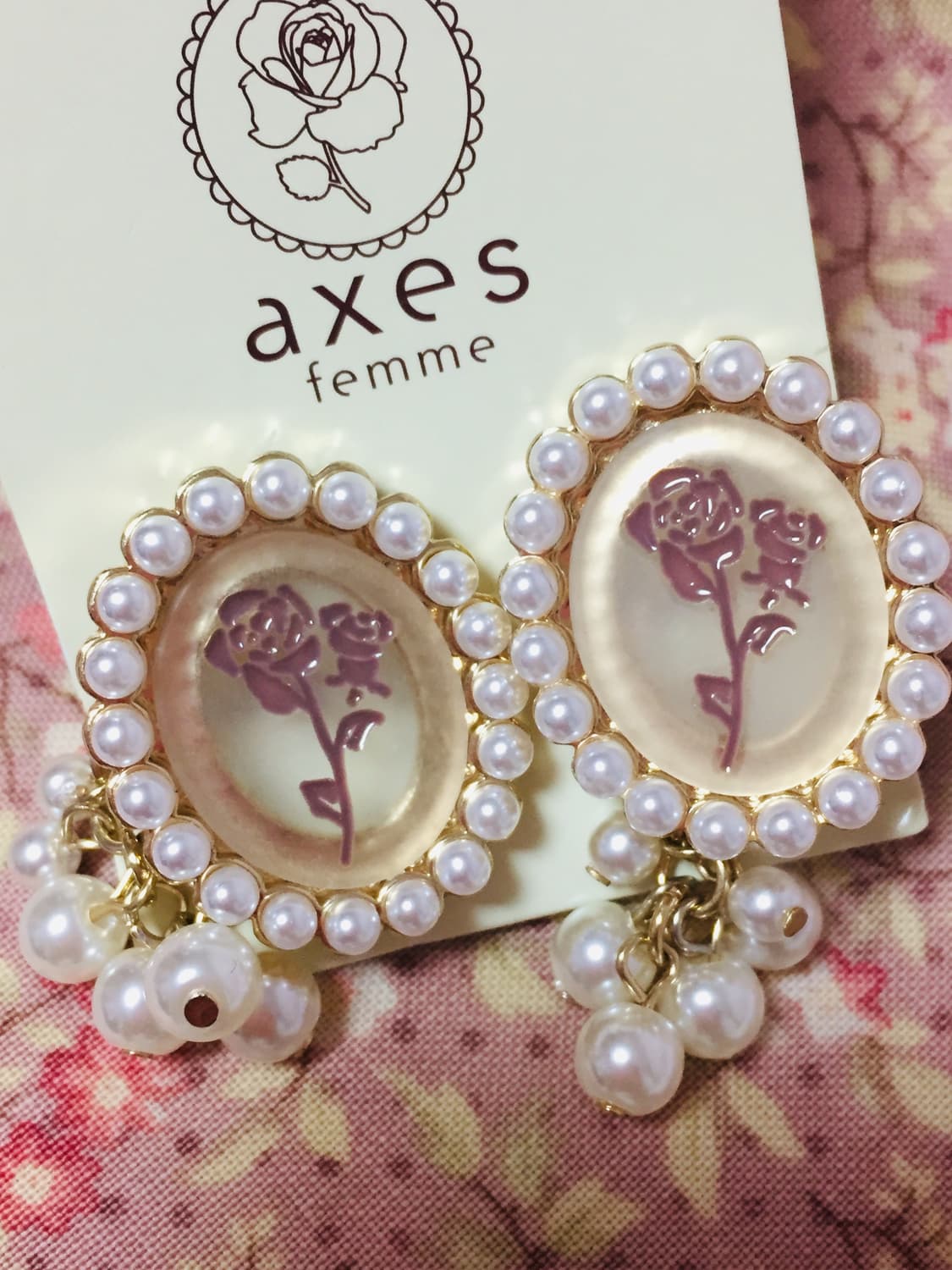 액시즈팜 귀걸이 귀찌 갸루 라떼갸루 히메갸루 빈티지 고전 상품이미지1