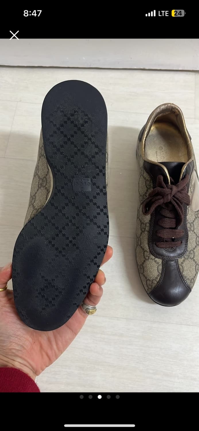 구찌 스니커즈 220 정품  상품이미지3