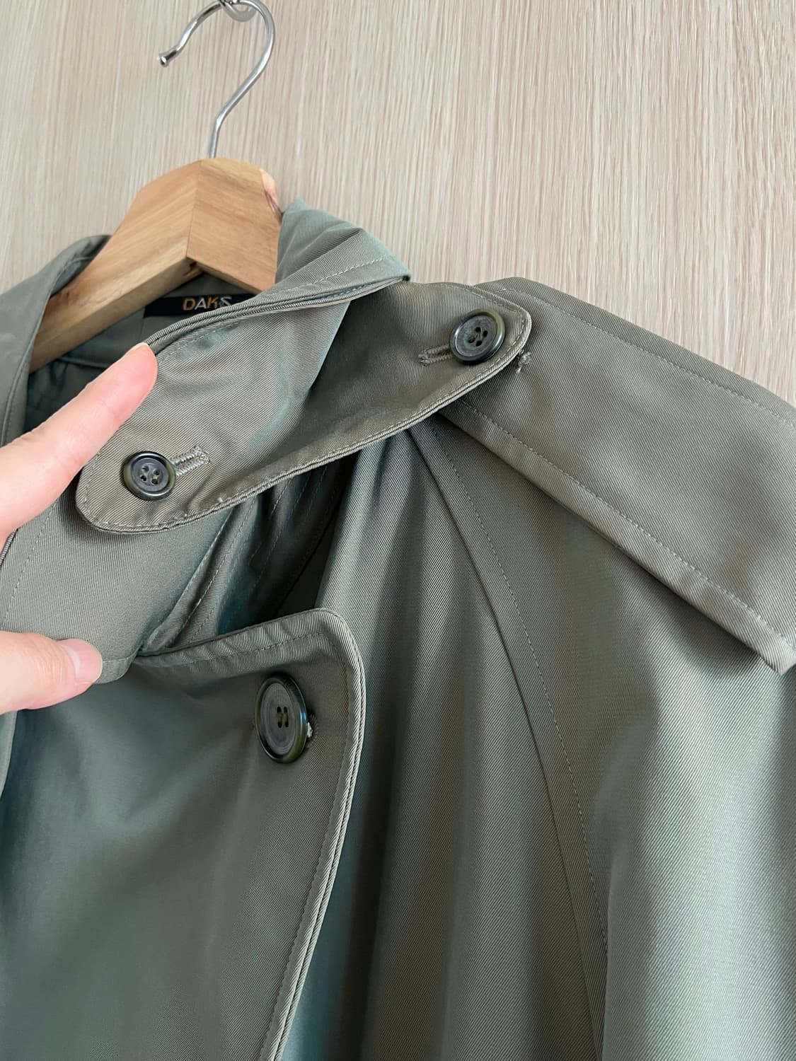 닥스 트렌치 코트 (빈티지/ 상태좋음) 상품이미지10