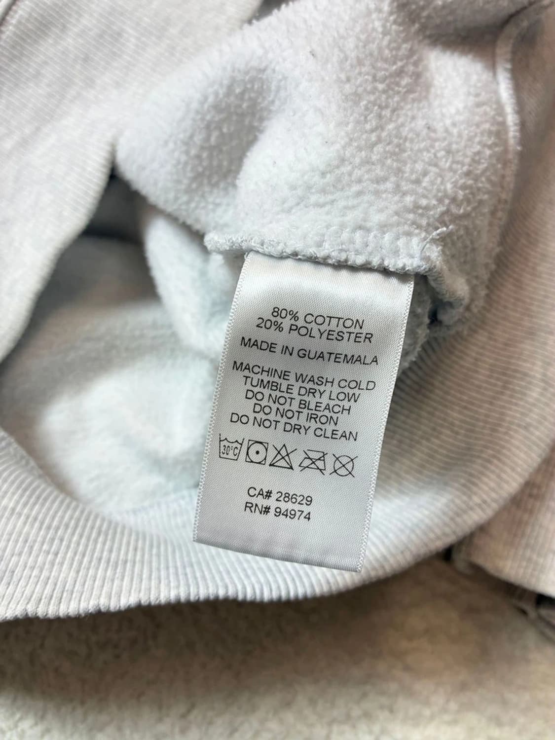 스투시 22's 월드투어 애쉬헤더 후드 집업 PN6874 상품이미지10