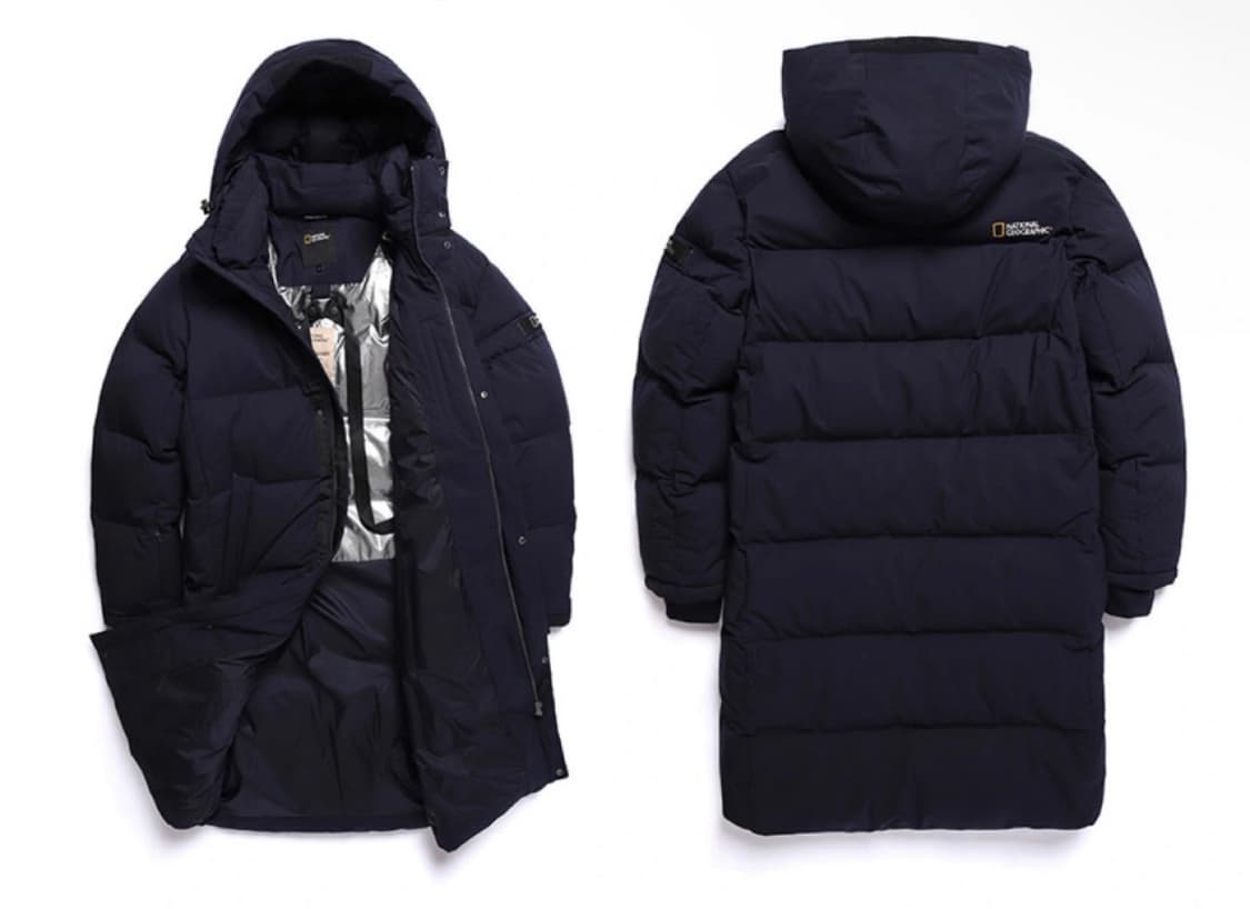 내셔널지오그래픽 카이만 롱패딩 구스다운 110 2XL 상품이미지3