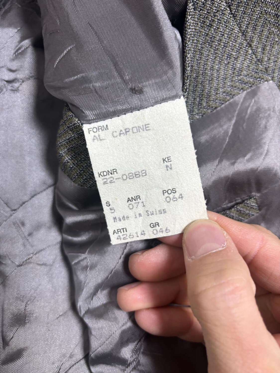 일본판 휴고보스 더블 블레이저 105 상품이미지5