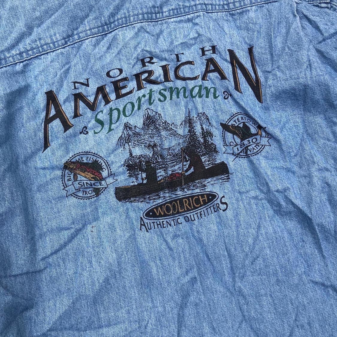 [L~XL] 울리치 스포츠맨 데님 셔츠 상품이미지8