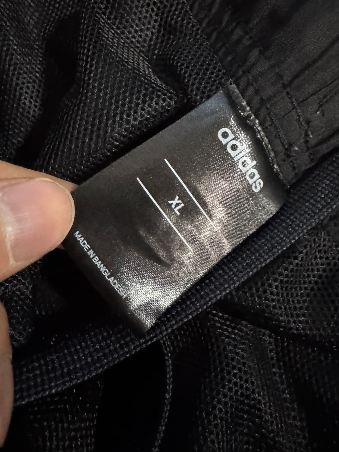 아디다스 로고 우븐 트레이닝 폴리 팬츠 31.4인치 상품이미지3