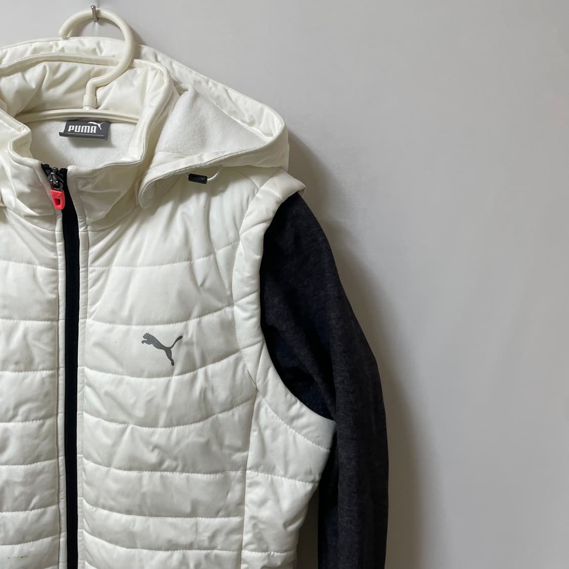 [ M ] 푸마 여성 기모 후드 경량패딩 상품이미지3