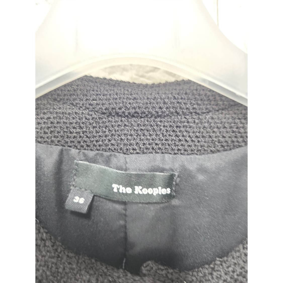 택포_ 한섬 더 쿠플스 블랙 트위드 원피스 S 상품이미지2