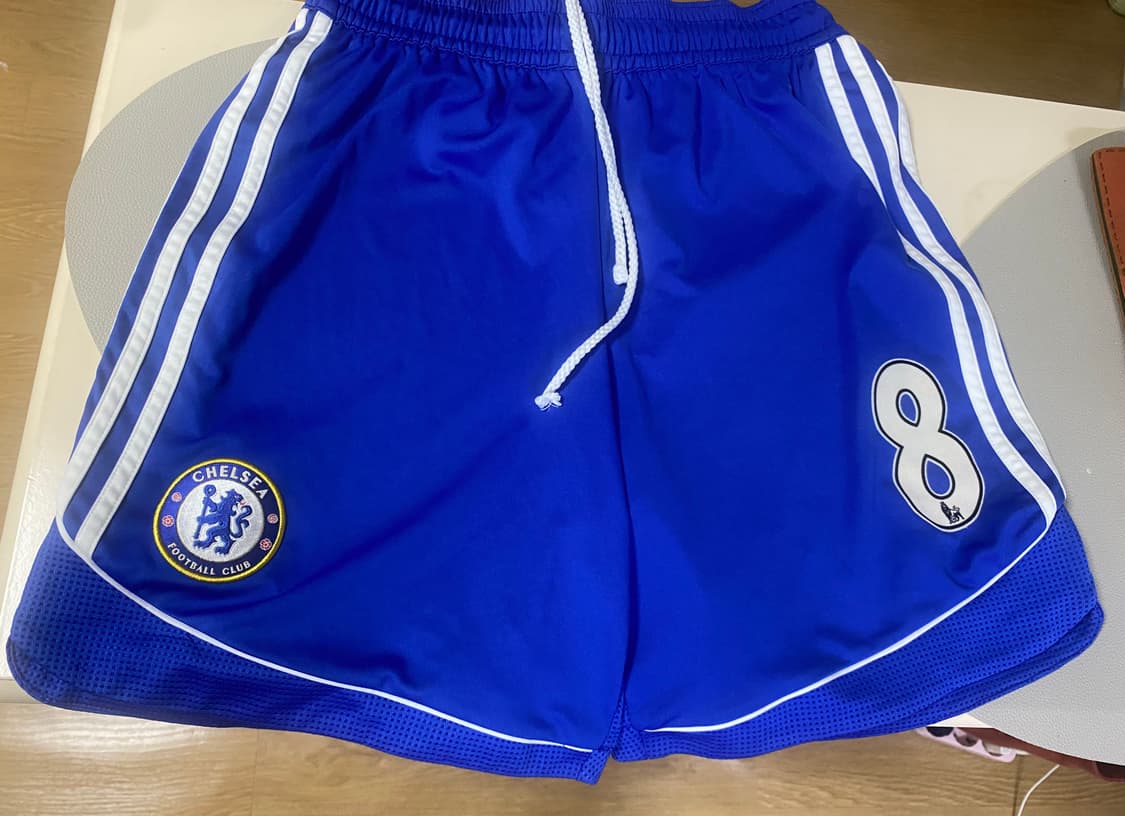 아디다스 첼시 런던 홈 풋볼 트랙팬츠 (남성용 L사이즈) 상품이미지4