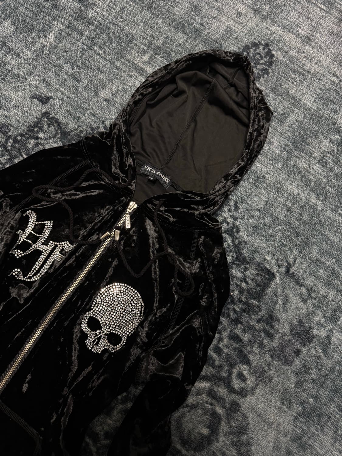 Vice fairy 00s archive crash velour park 상품이미지3