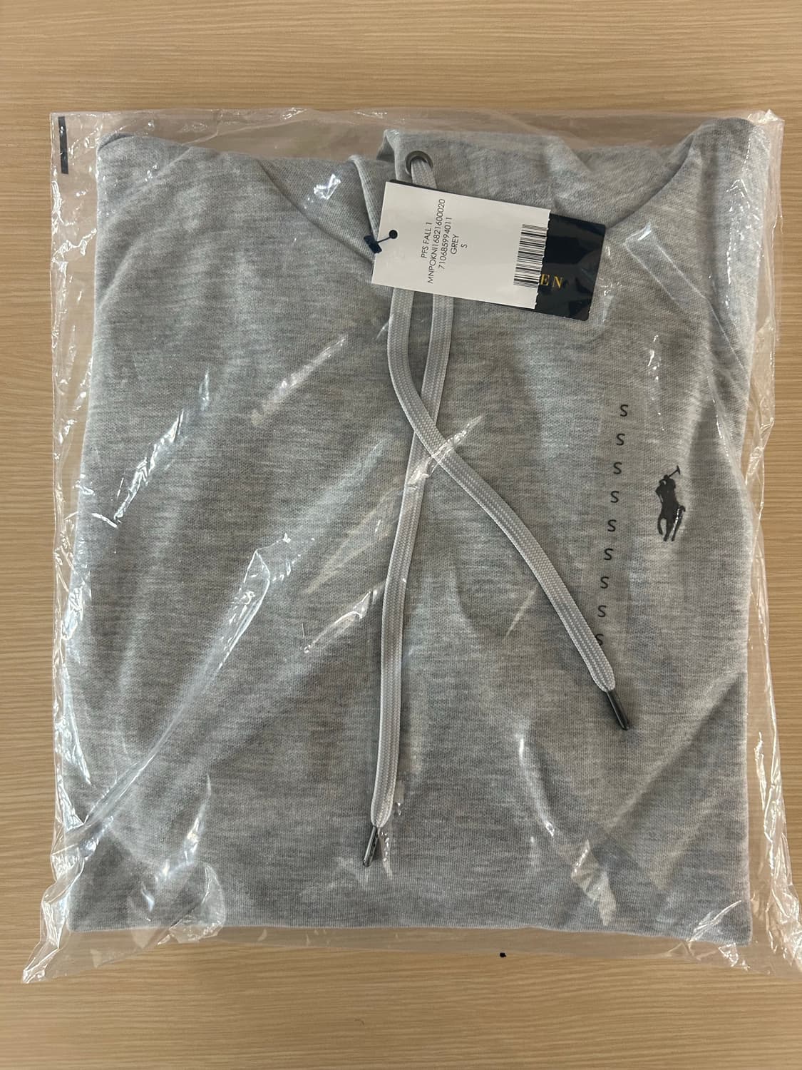 폴로 후드티(그레이) 상품이미지2