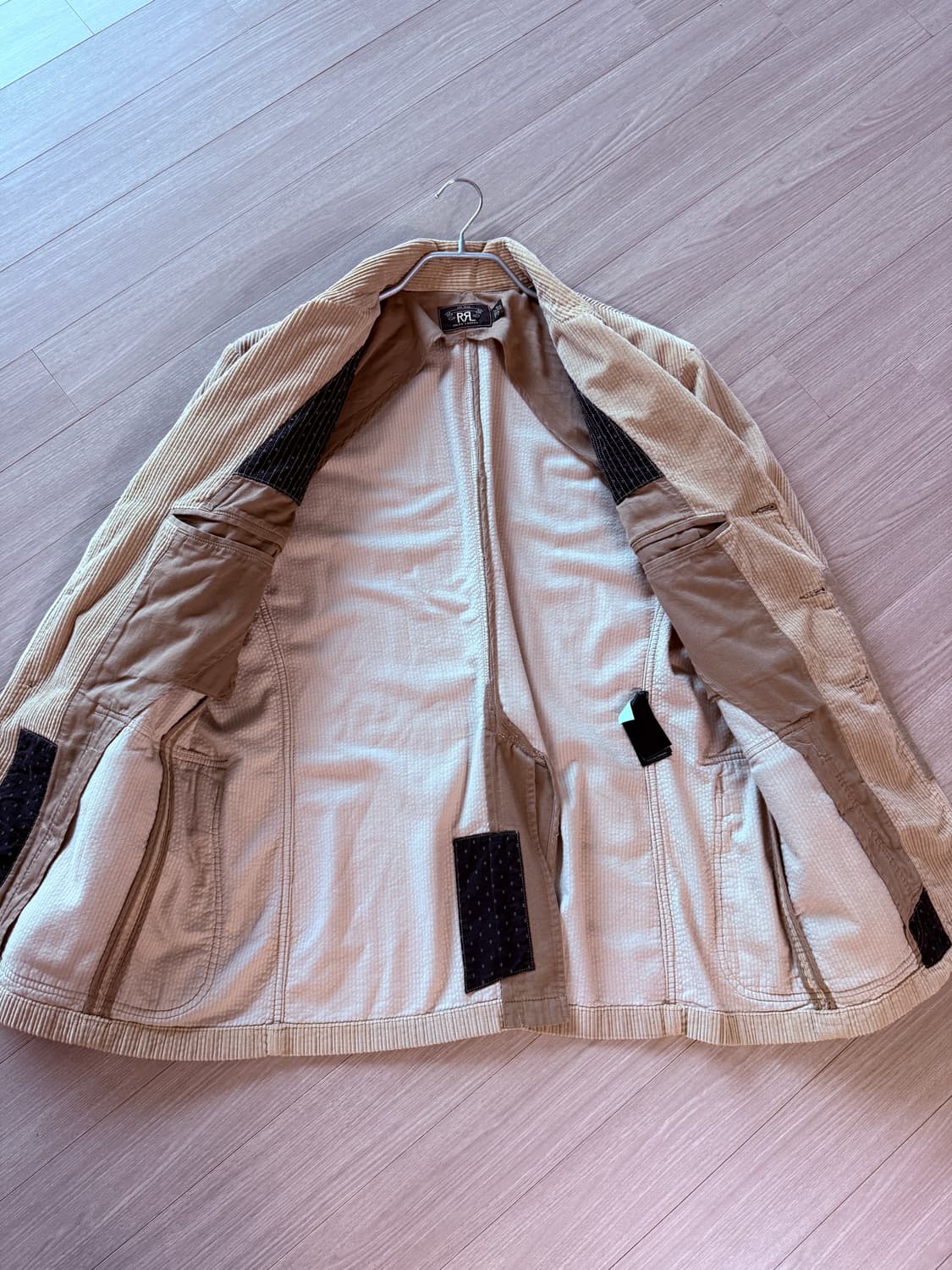 rrl 더블알엘 코듀로이 스웨이드 패치 자켓 xl 명작 상품이미지4