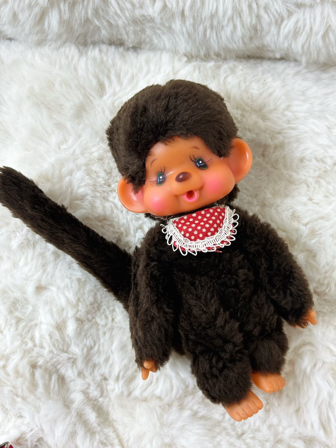일본 고전•쇼와레트로 원숭이 인형 sucking monkey / 몬치치X 상품이미지4