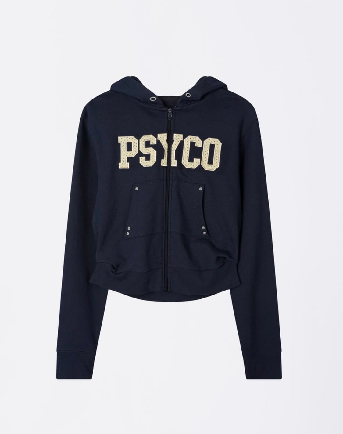 스컬프터 cottage zip-up hoodie 후드집업 navy 상품이미지2