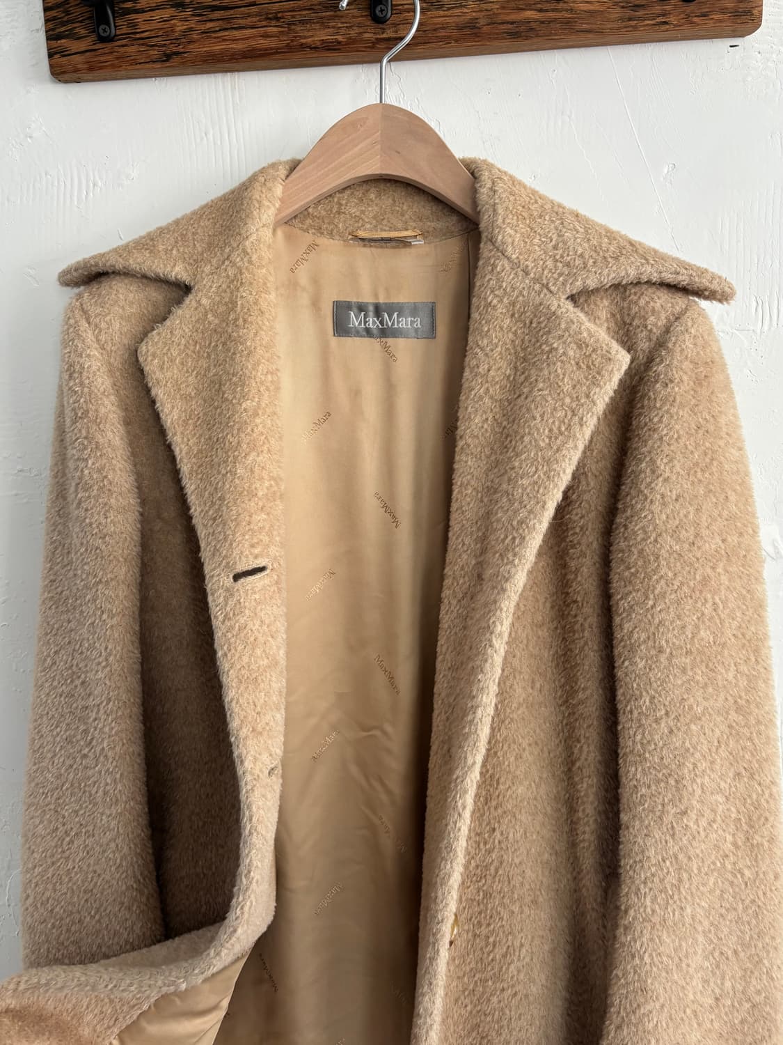 Max Mara 막스마라 알파카 싱글 코트 상품이미지7