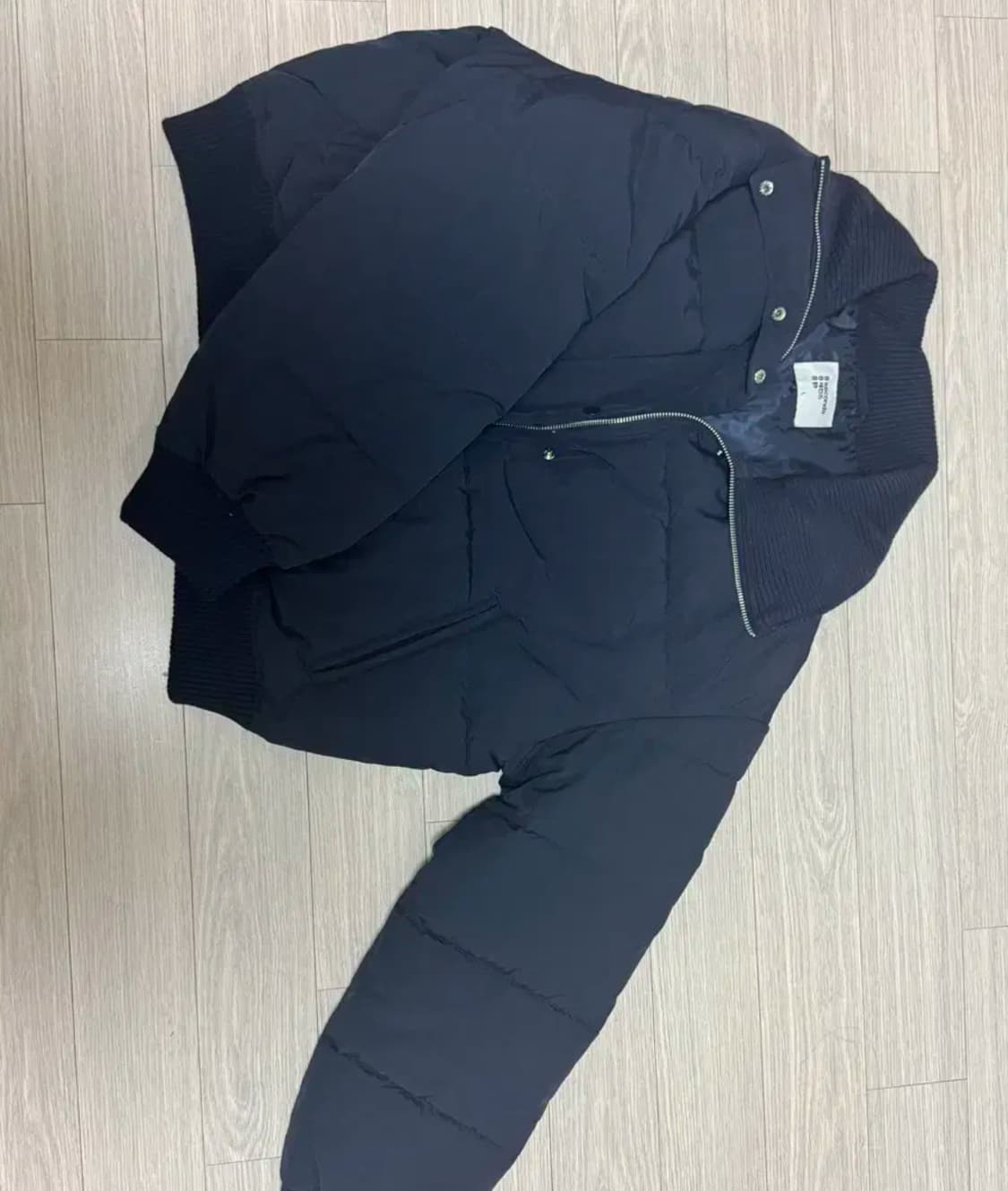 에잇세컨즈 네이비 패딩 상품이미지2