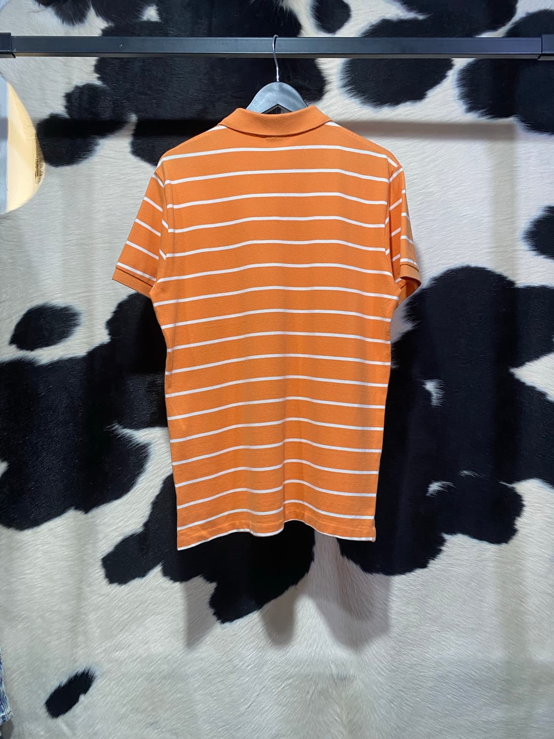 Polo Ralph Lauren 오렌지 화이트 스트라이프 반팔 티셔츠 상품이미지6