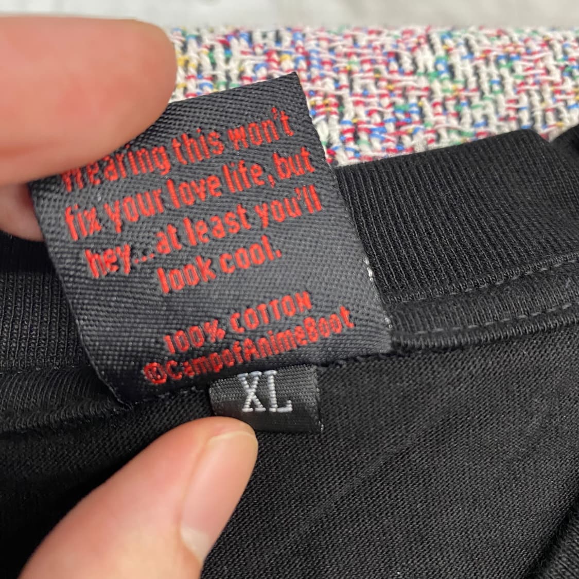 쵸비츠 부틀렉 애니메이션 티셔츠 상품이미지3