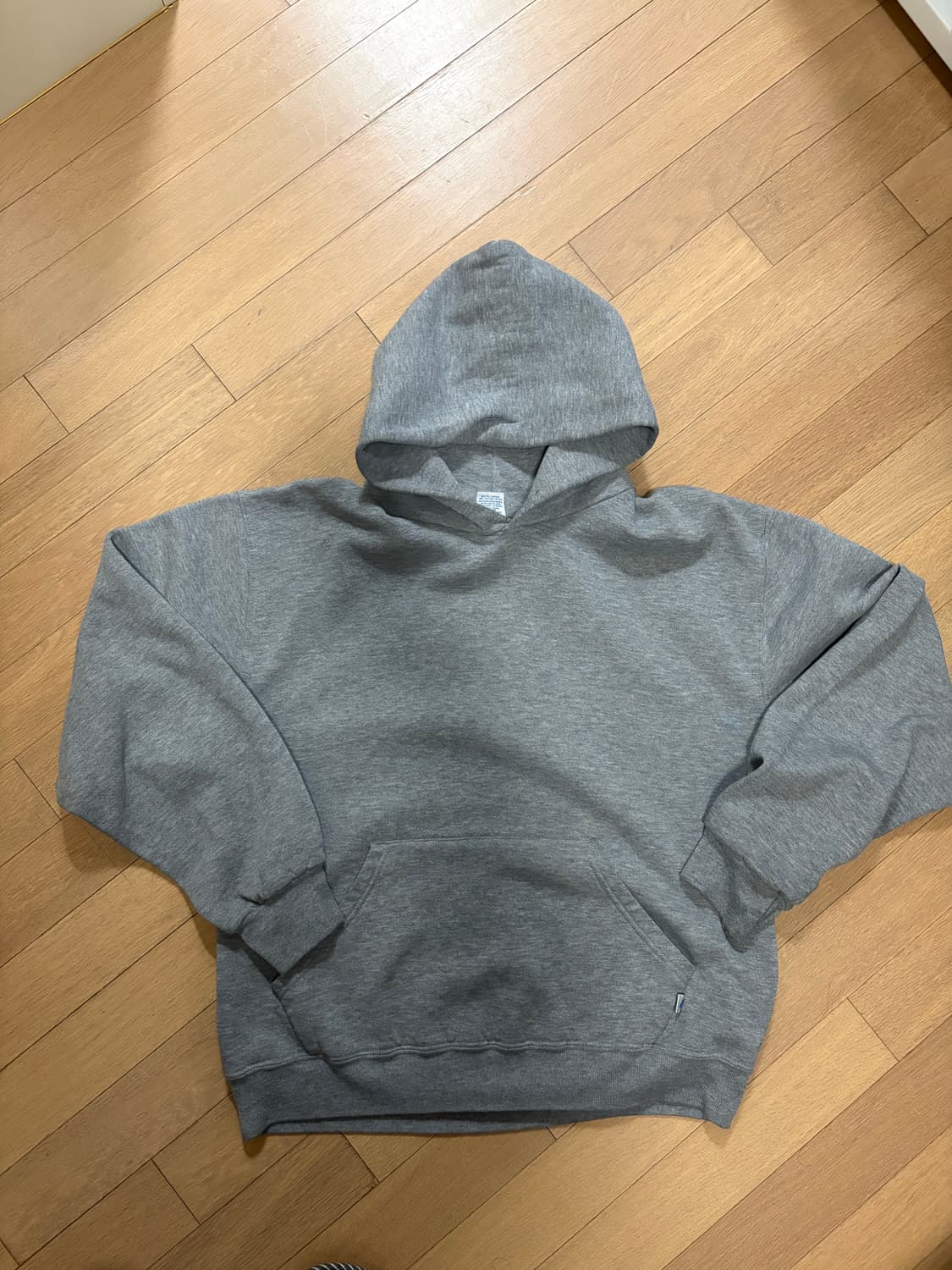 90s 러셀 후드티 그레이 상품이미지1