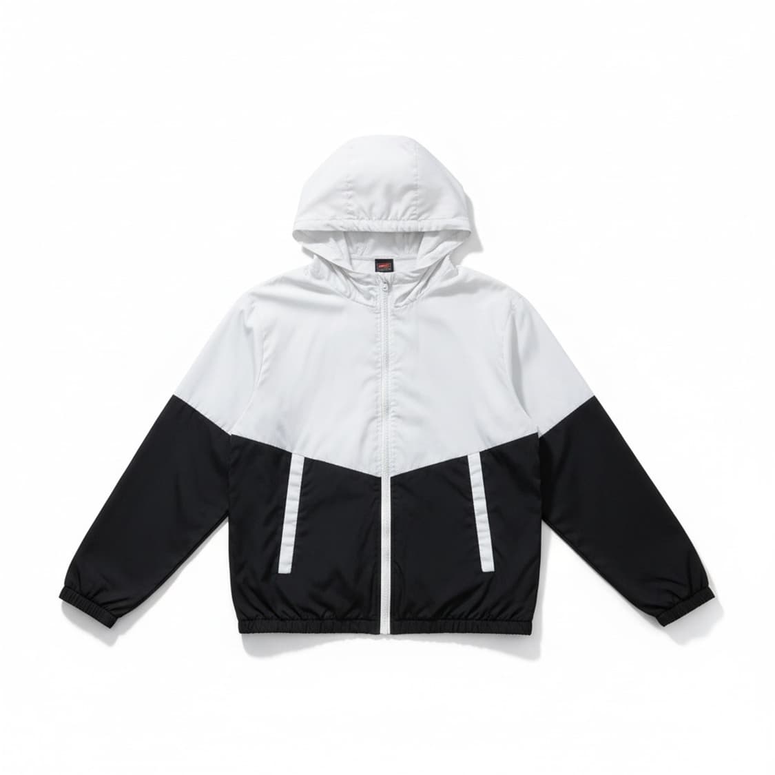 나이키 바람막이 화이트/블랙 후드집업 상품이미지1