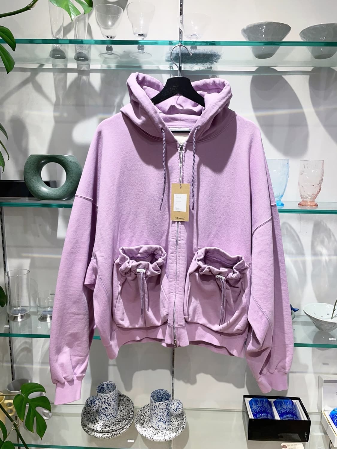 26SS 리포메드 kinchaku zip up hoodie 상품이미지1