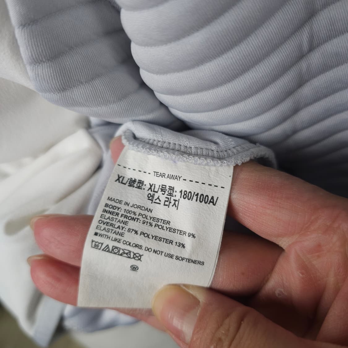 언더아머 반집업 맨투맨 남자105사이즈  상품이미지5