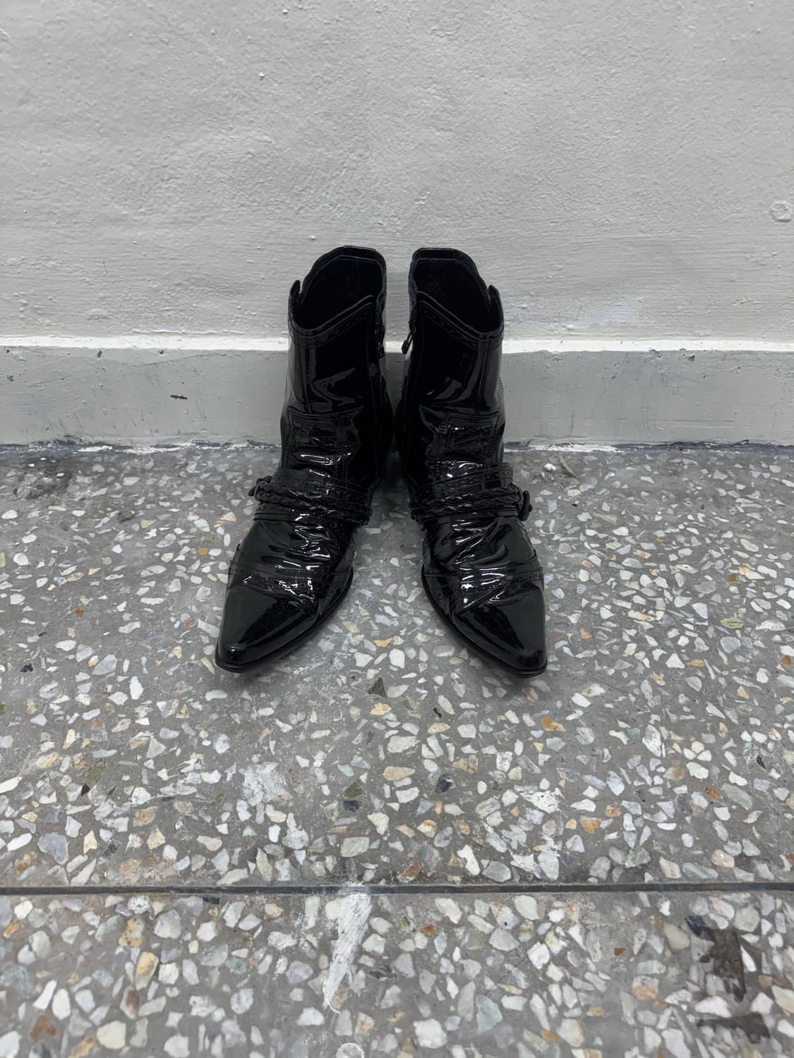 5351 pour les homme leather ankle boots 상품이미지2